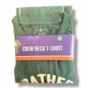NWT Men's Green "I'd Rather Be Golfing" Crew Neck T-Shirt Size XL Lightweight
